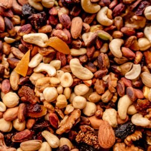 Full Shot of Various Nuts